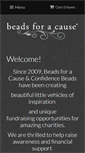 Mobile Screenshot of beadsforacause.com